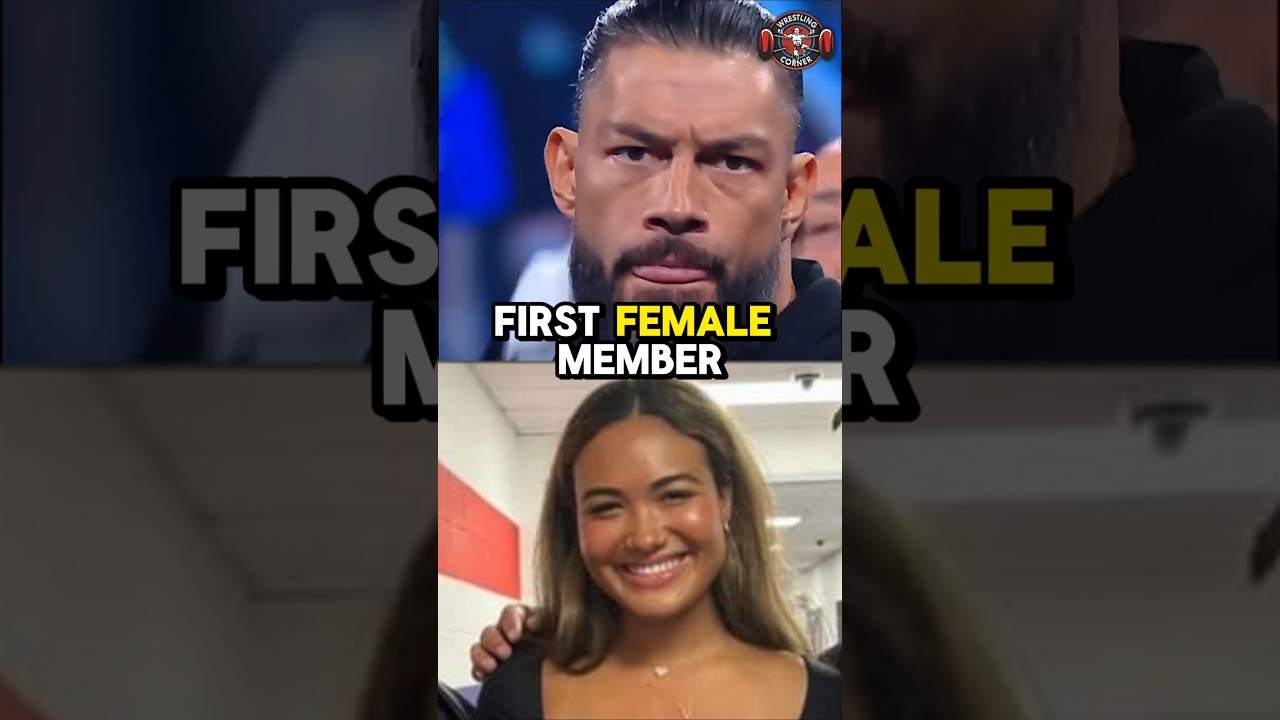 First Female member set to join the Bloodline. #wwe #wrestling #romanreigns #bloodline