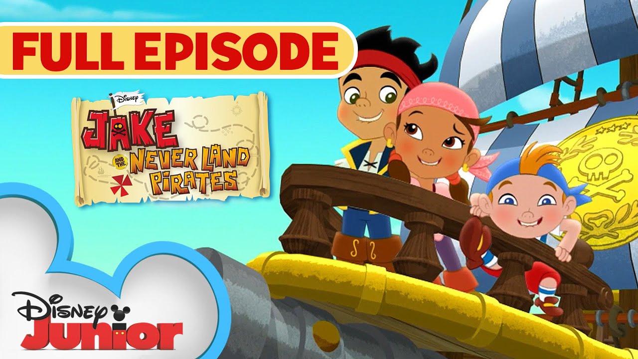 First Full Episode Jake and the Never Land Pirates | Hide the Hideout | S1 E1 Part 1 | @disneyjr​