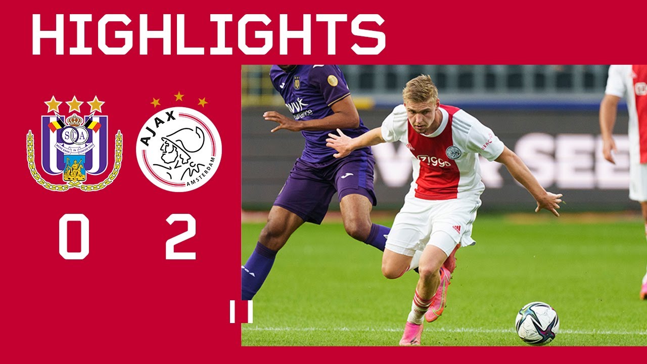 First game in our 21/22 kit 😍 | Highlights Anderlecht - Ajax | Preseason