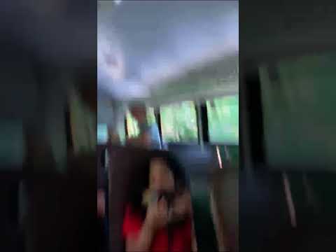 First kiss on the bus