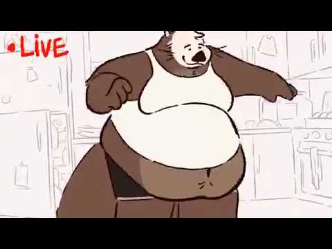 first live otter (fat furry animation)