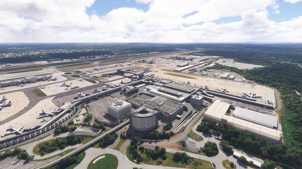 First look at Inibuids EGKK Gatwick Airport in Flight Simulator 2024