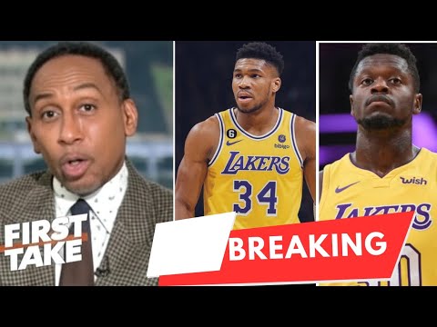 FIRST TAKE | Stephen A. SHOCKS with Lakers' Center Free Agent Plan & GIANNIS TRADE BOMBSHELL