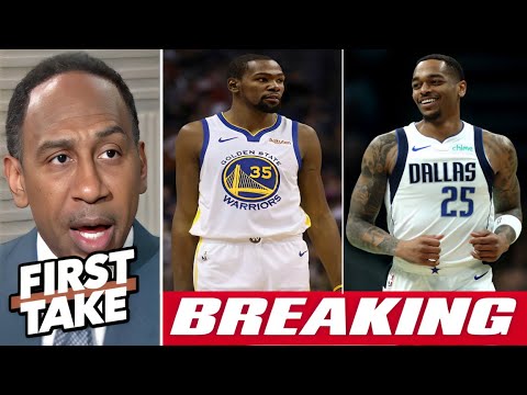 FIRST TAKE Kevin Durant AND PJ Washington to Warriors? Stephen A. says “The Dynasty Isn’t Dead Yet!”