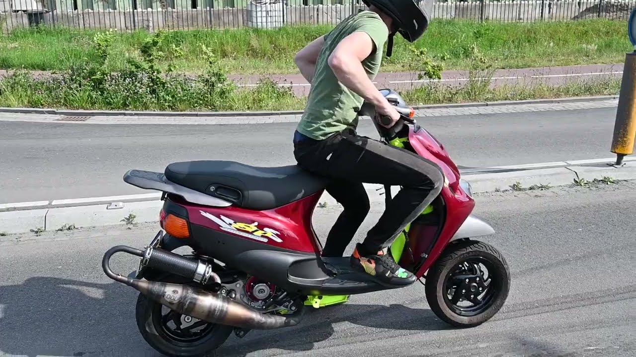 FIRST TESTDRIVE Zip SP 98 183cc - DDL Exhaust - Keihin 35mm