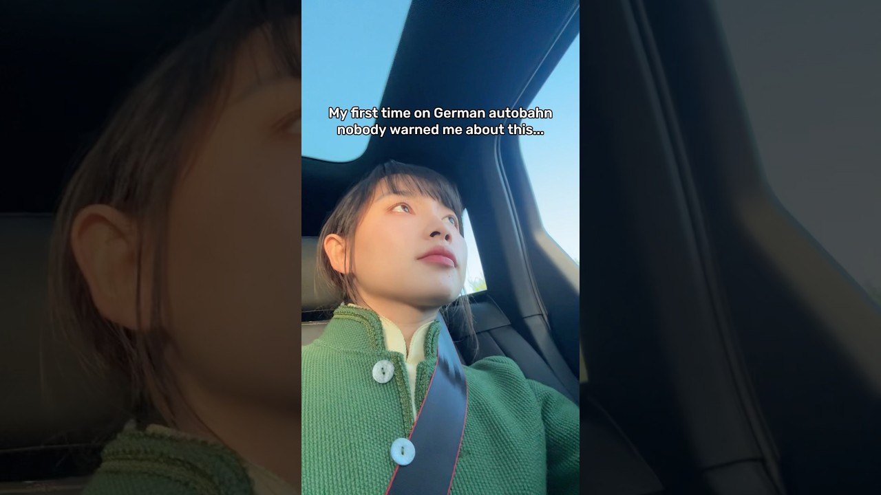 First time on German autobahn