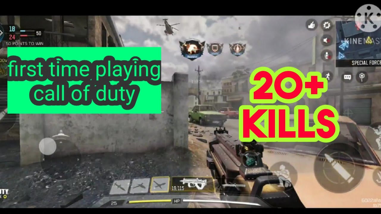 first time playing call of duty||20+ kills|| support my channel