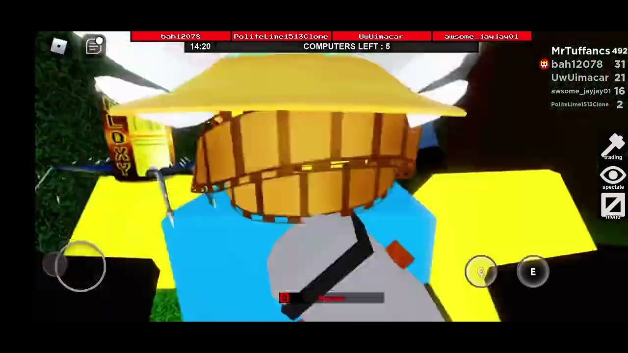 First video - Clip of abusing footsteps | Roblox Flee The Facility.