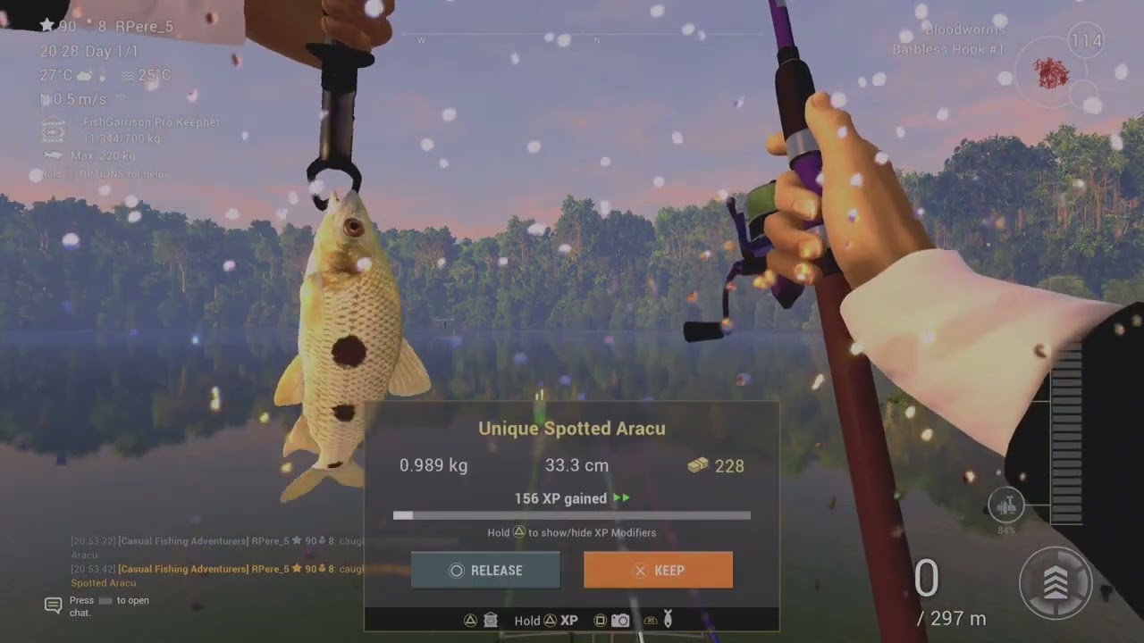 Fishing Planet-Maku Maku- Unique spotted aracu