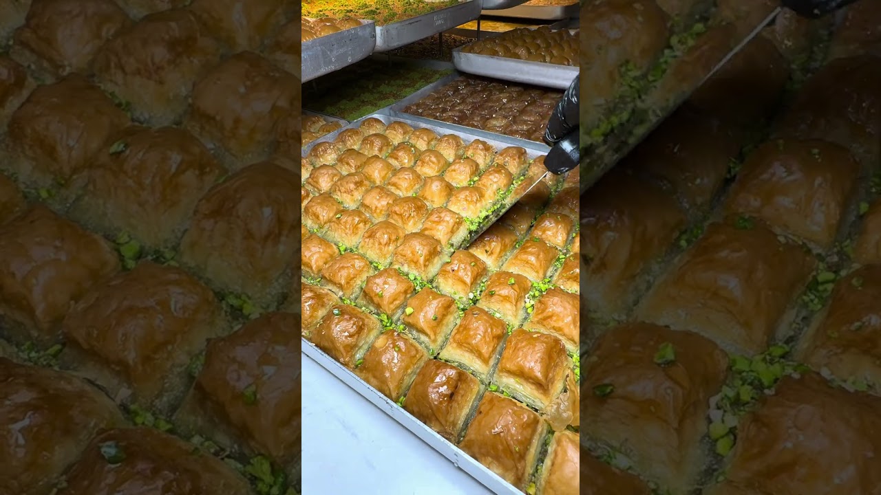 FISTIKLI BAKLAVA SADECE 350₺ HACIMEHMETŞAN PREMİUM #işbirliği #baklava #tatlı #kahramanmaraş