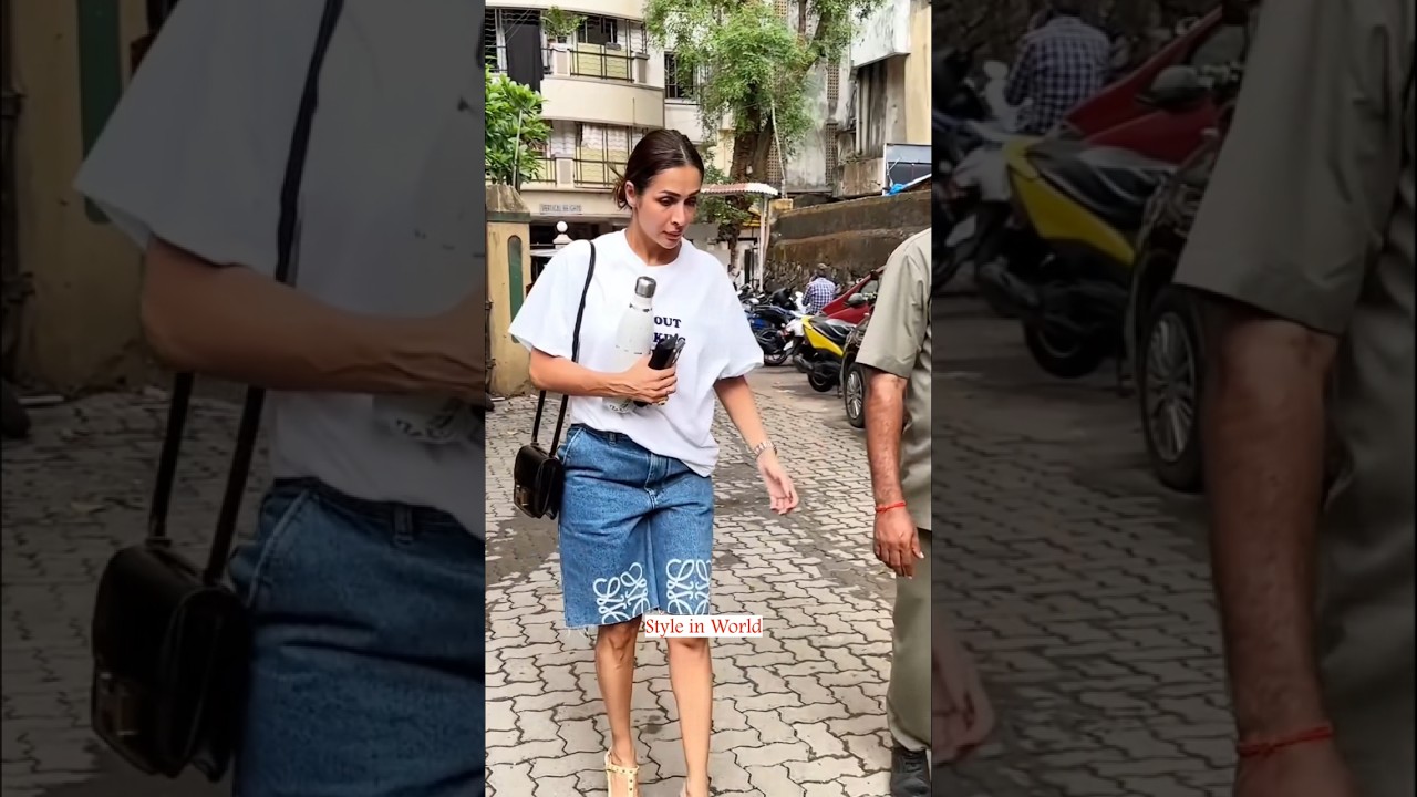 Fitness Divya #malaikaarora Spotted at Bandra