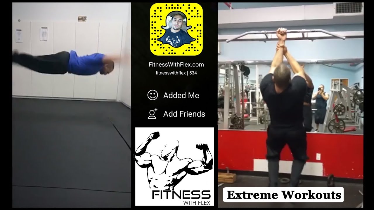 FitnessWithFlex Extreme Workouts Snap Chat Edition