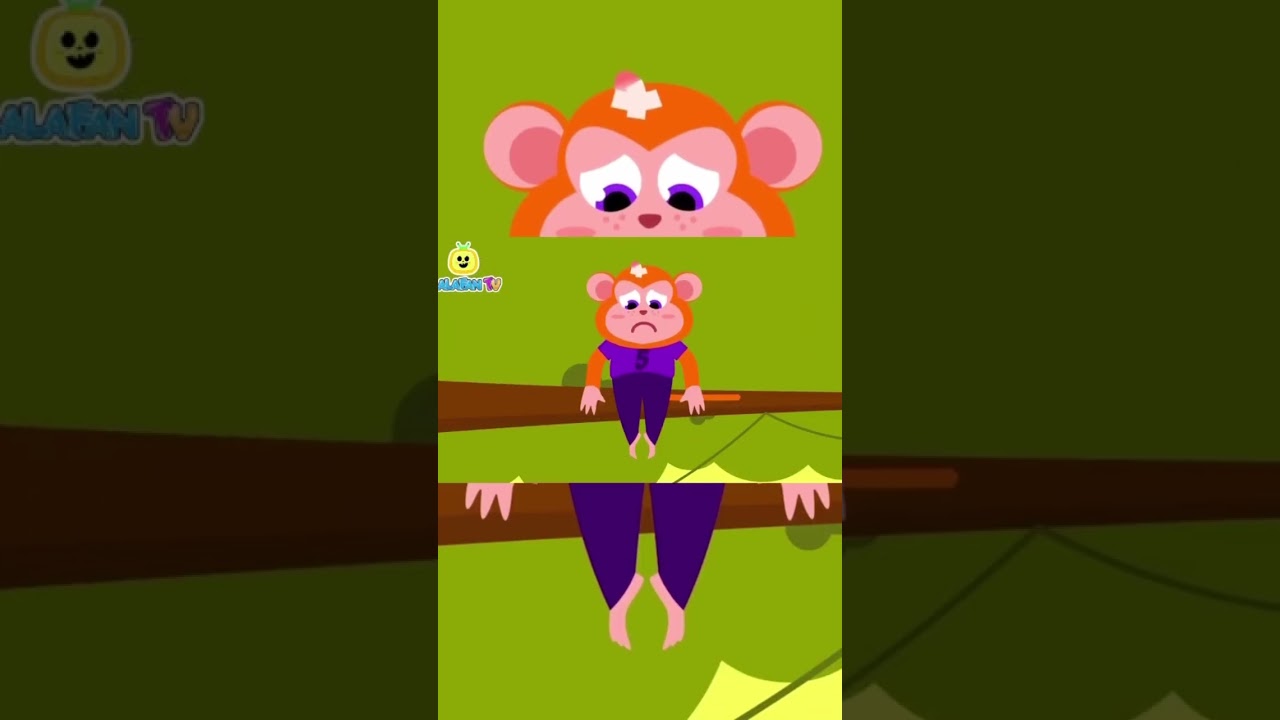 Five little monkeys #kidssong #lalafanfan