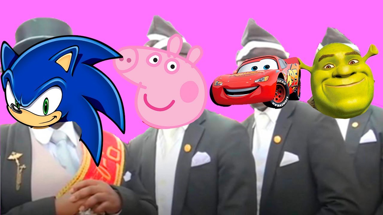 Five Nights At Freddy's & Cars & Shrek & Sonic the Hedgehog - Coffin Dance Song Astronomia Cover