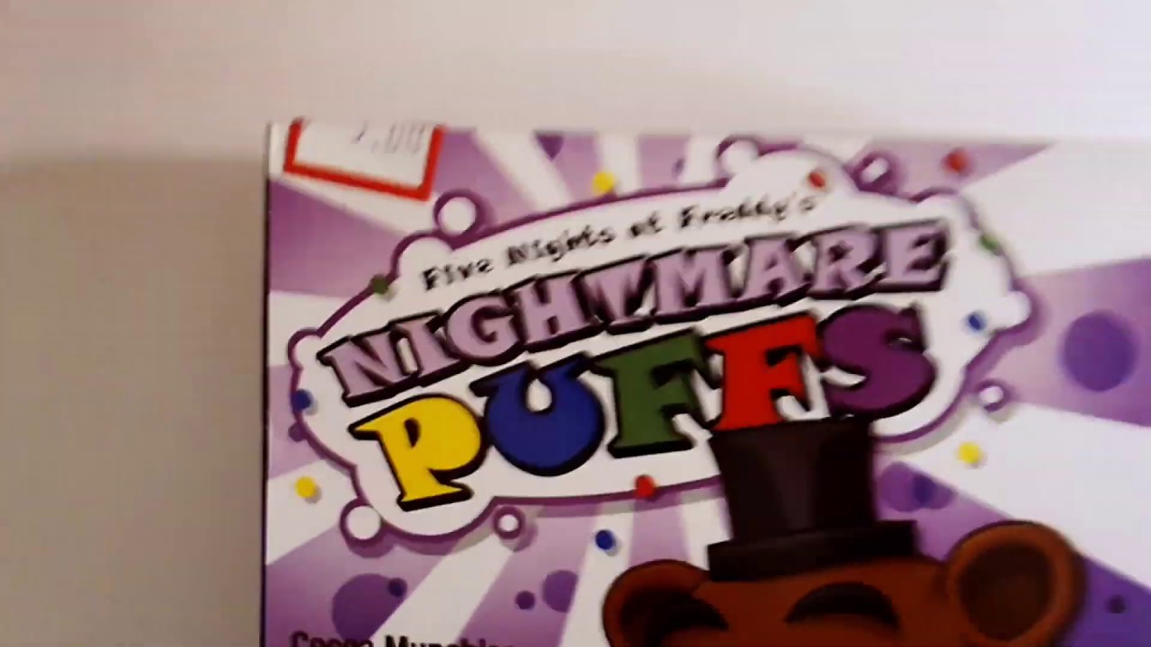 Five Nights at Freddy's Nightmare Puffs Cereal Review