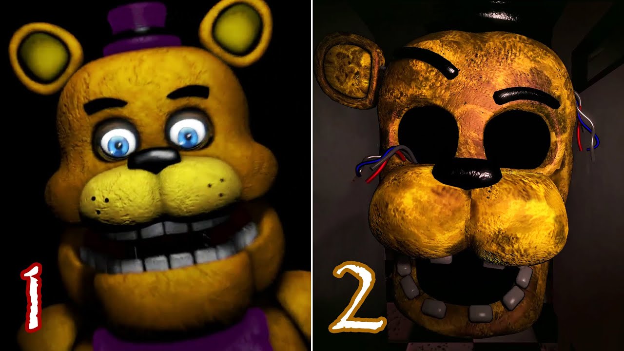 Five Nights on the Toilet 1 and 2 - All Jumpscares