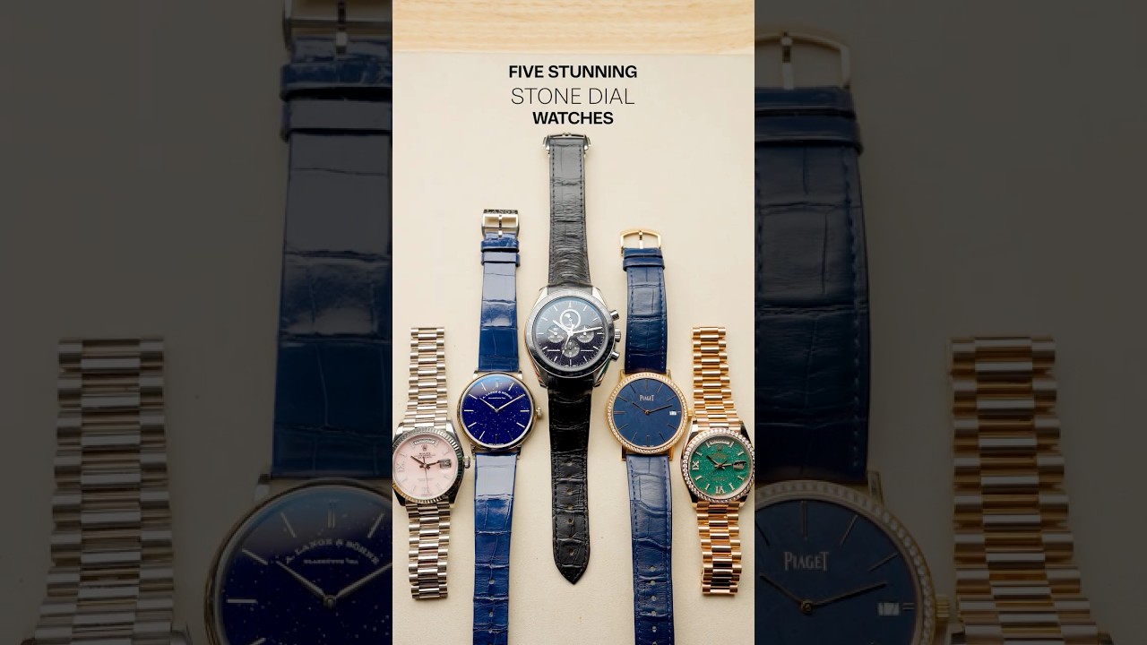 Five Stunning Stone Dial Watches: Rolex, Piaget & More l SwissWatchExpo