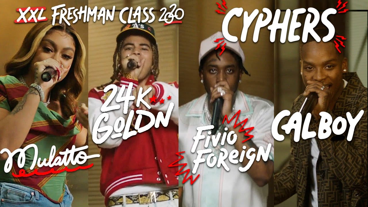 Fivio Foreign, Calboy, 24kGoldn and Mulatto's 2020 XXL Freshman Cypher