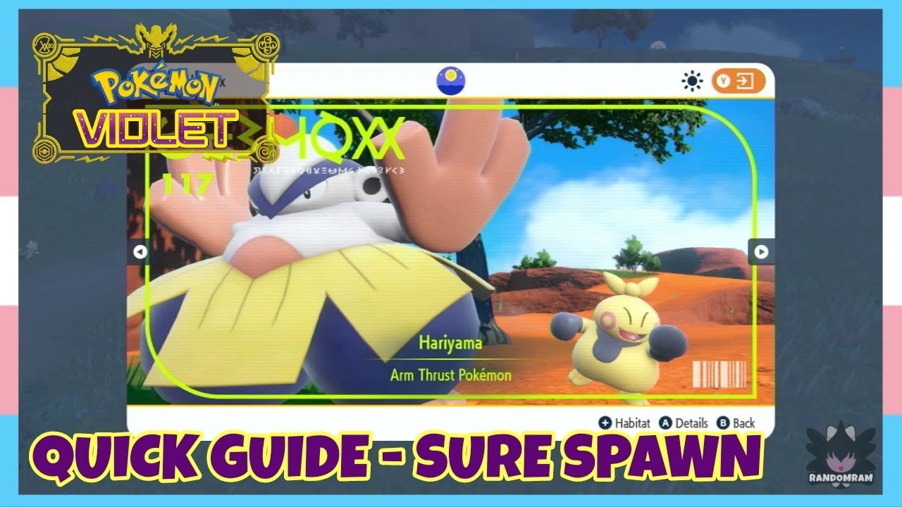*Fixed Spawn* Where To Catch Hariyama In Pokemon Scarlet & Violet | Location Quick Guide