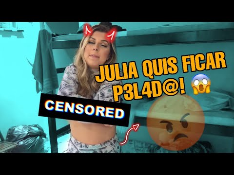 FIZ GRAÇA E JULIA APELOU/ ELA QUIS FICAR P3L4D@ 🤯