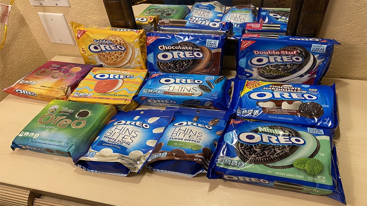 FIZ UM MEGA MILKSHAKE COM TODAS AS BOLACHAS OREOS DO MERCADO DOS EUA!!