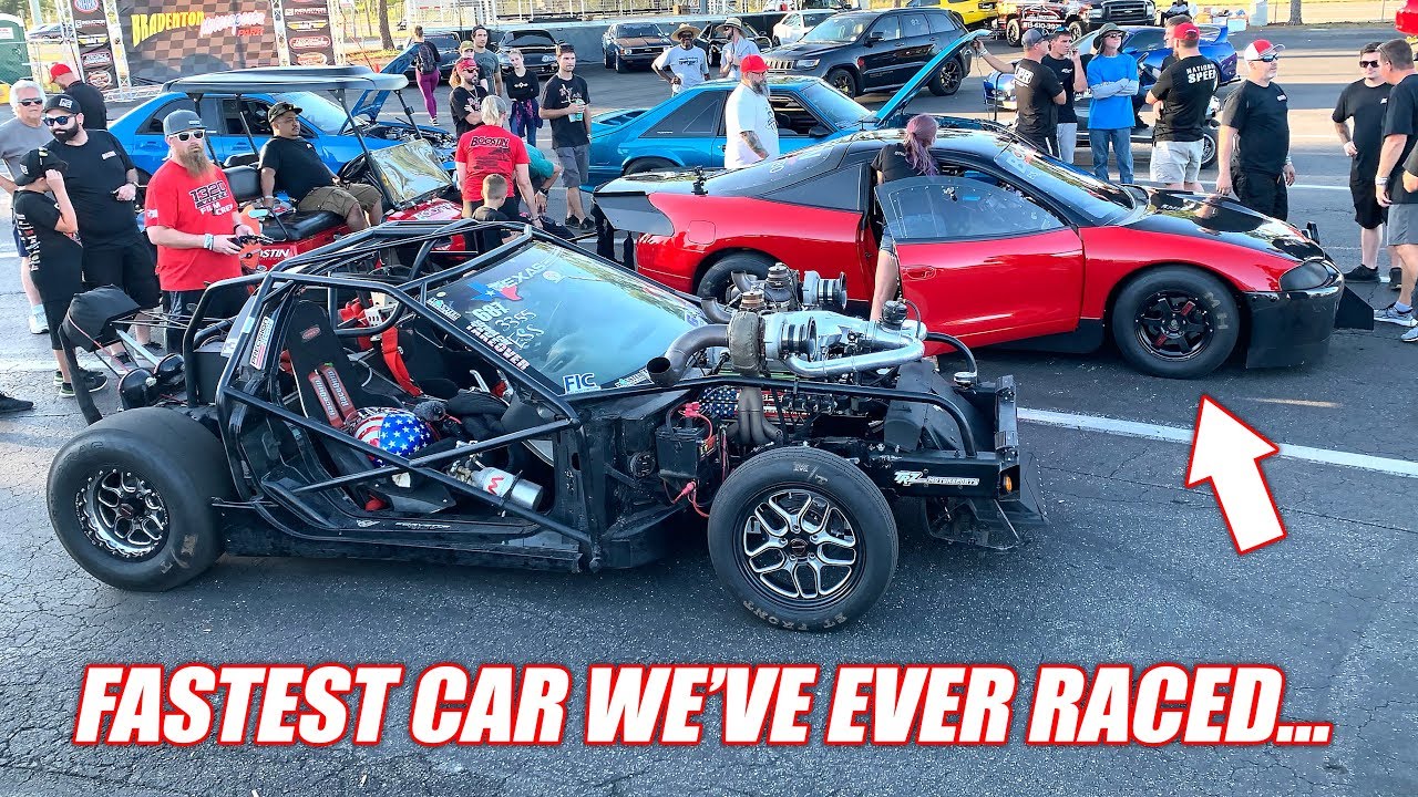 FL2K19 Day 2: Leroy Races the Fastest Stick Shift Car ON THE PLANET!!