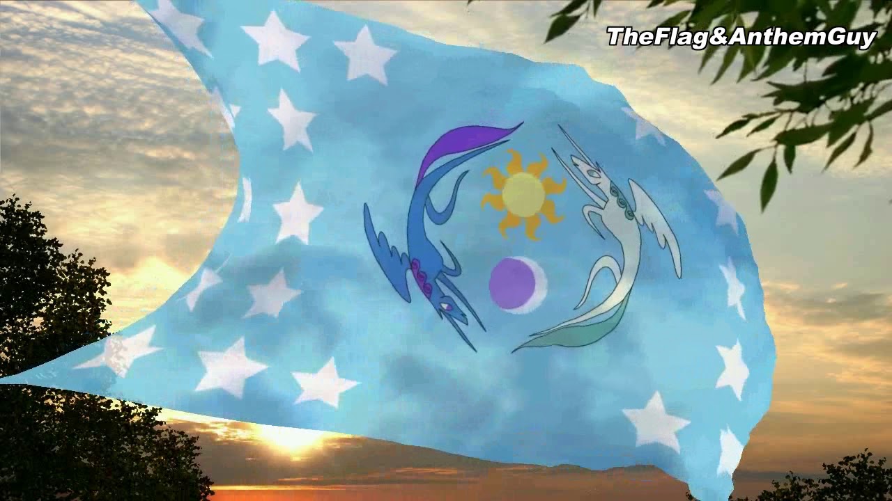 Flag and anthem of Equestria