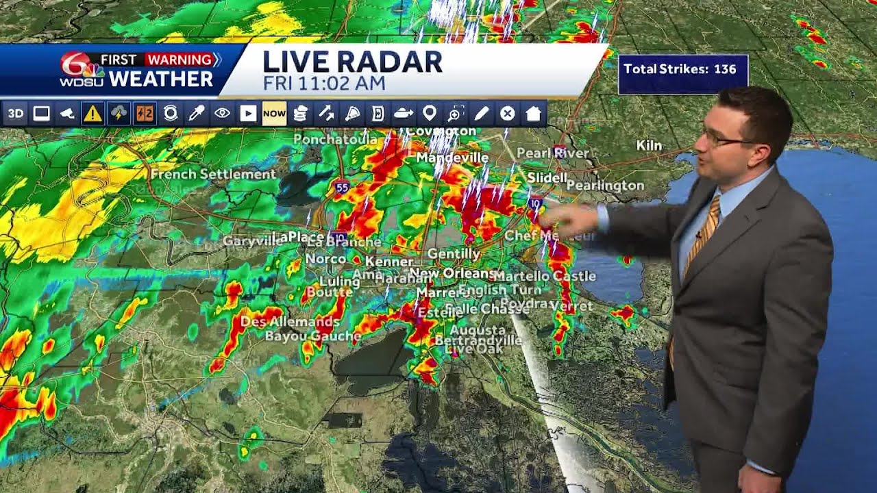 Flash Flood Warning issued for New Orleans, St. Bernard Parish