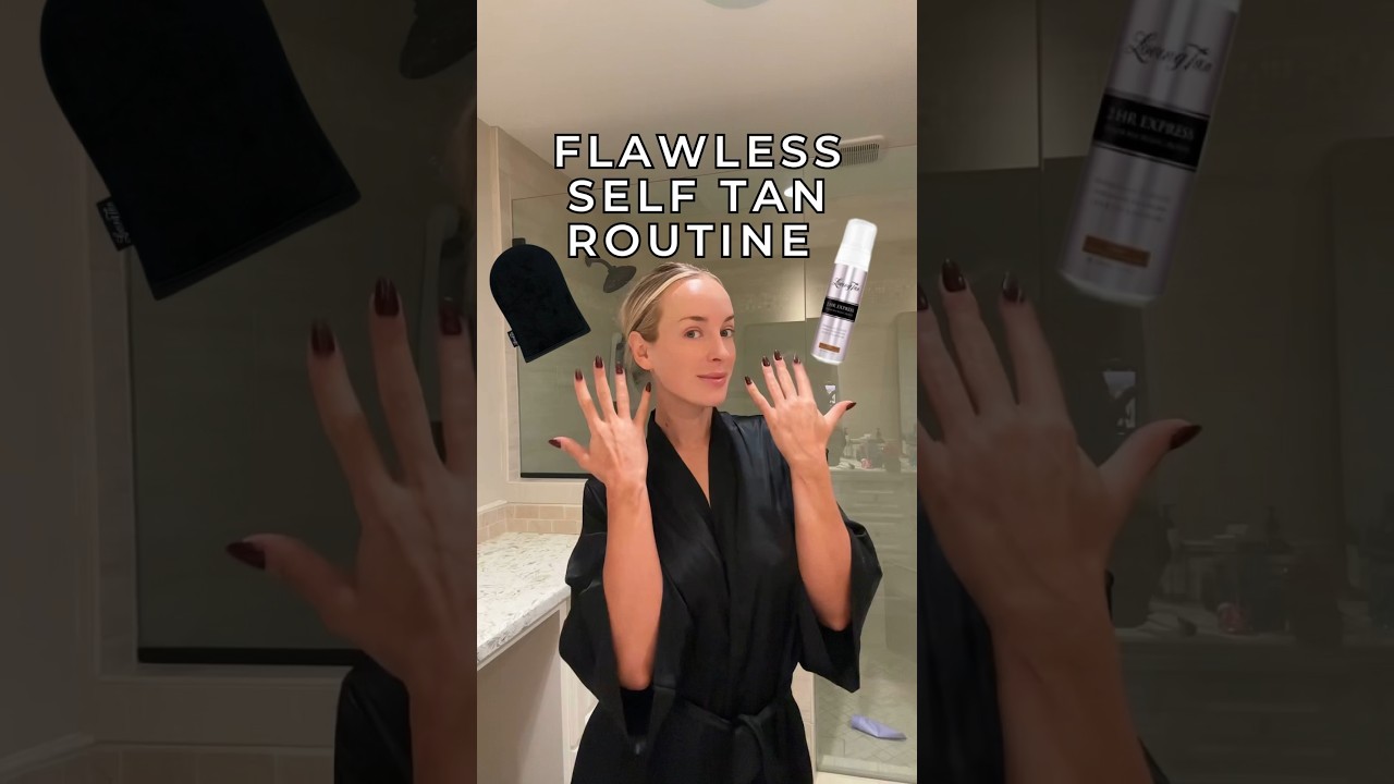FLAWLESS SELF TAN ROUTINE
