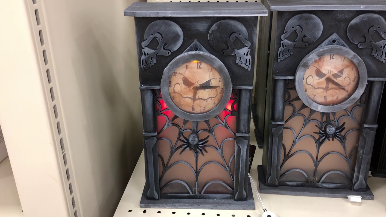 Fleet Farm Halloween 2018: Animated Haunted Grandfather Clock