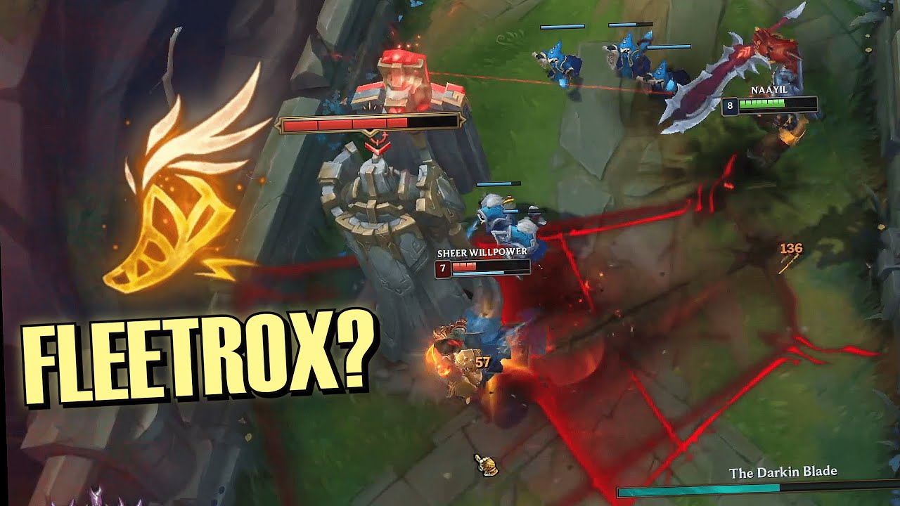 FLEET FOOTWORK SUSTAIN IS INSANE ON AATROX | NAAYIL