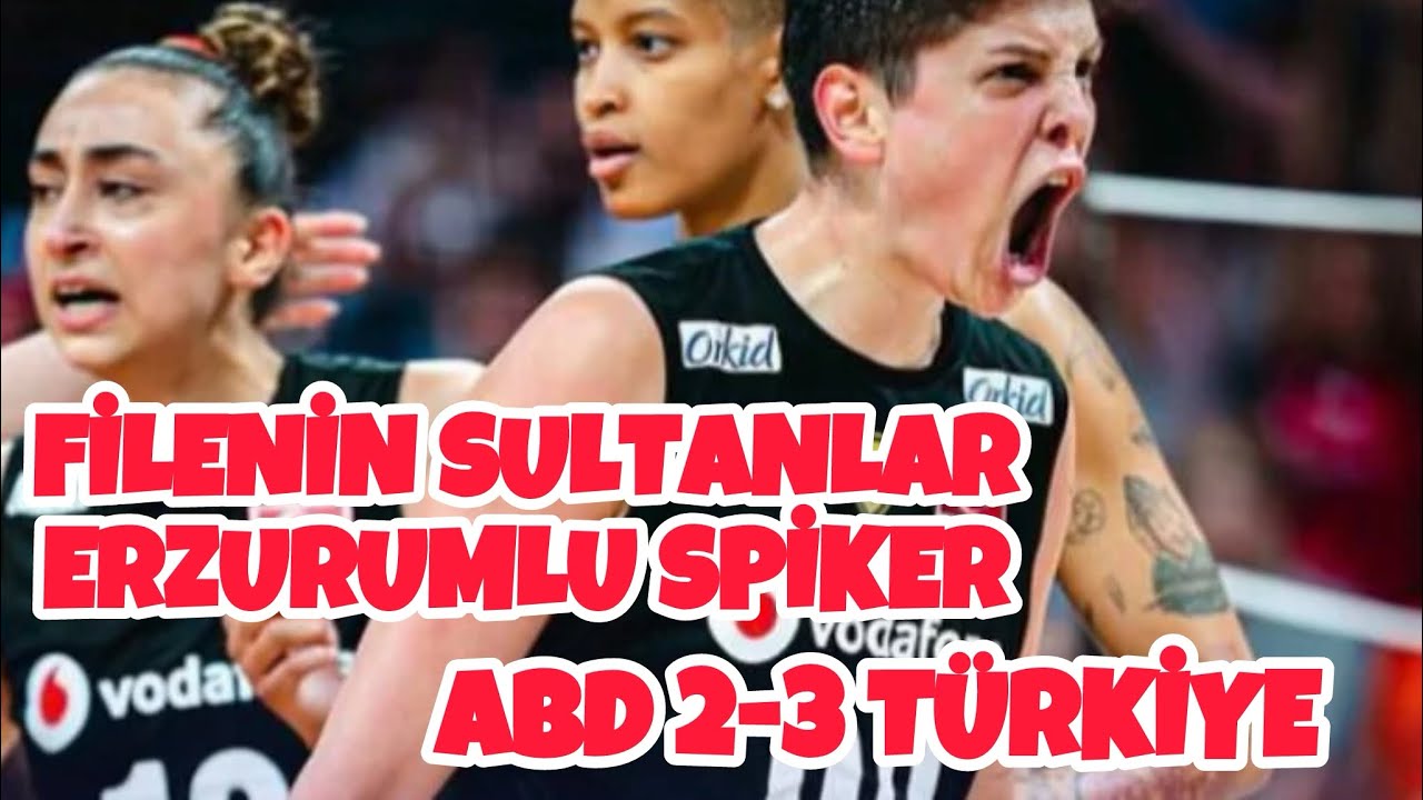 FİLENİN SULTANLARI - ERZURUMLU SPİKER | ABD 2-3 TÜRKİYE