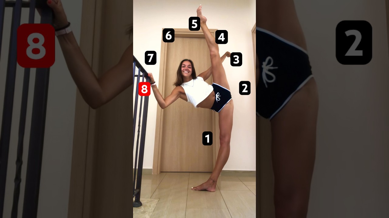 Flexibility challenge / over splits challenge / Lera the gymnast #gymnast #oversplit #flexibility