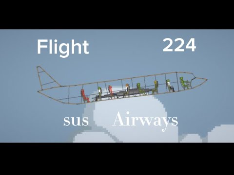 Flight 224 SUS AIRWAYS plane crash✈️💥 || melon playground