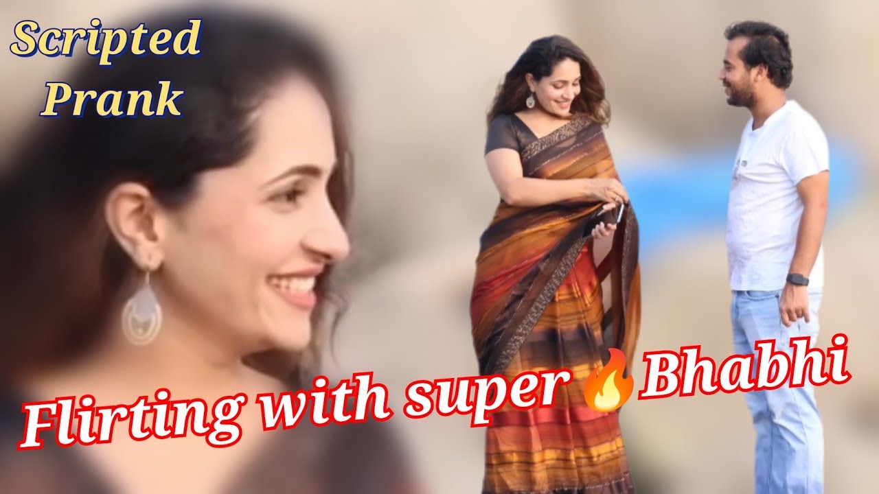 Flirting with super hot Bhabhi || Romantic Flirting Conversation || Raj Dh || scripted prank video