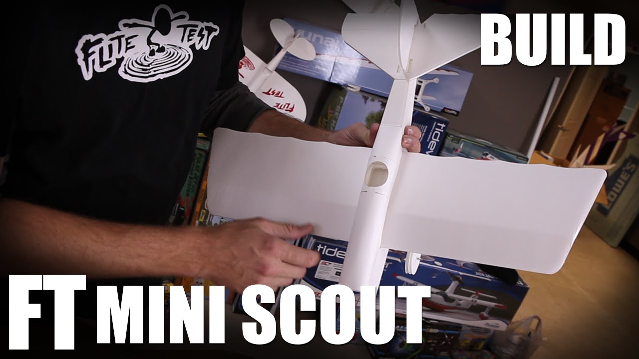 Flite Test | FT Mini Scout - BUILD (Mighty Minis)