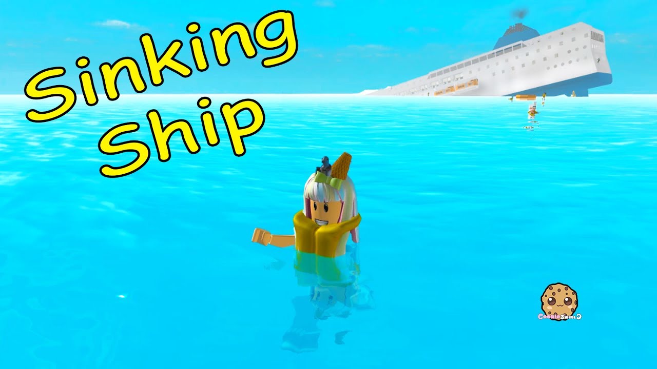 Flood? Sinking Ship? Can I Survive The Crazy Disaster? Cookie Swirl C Roblox Game Play