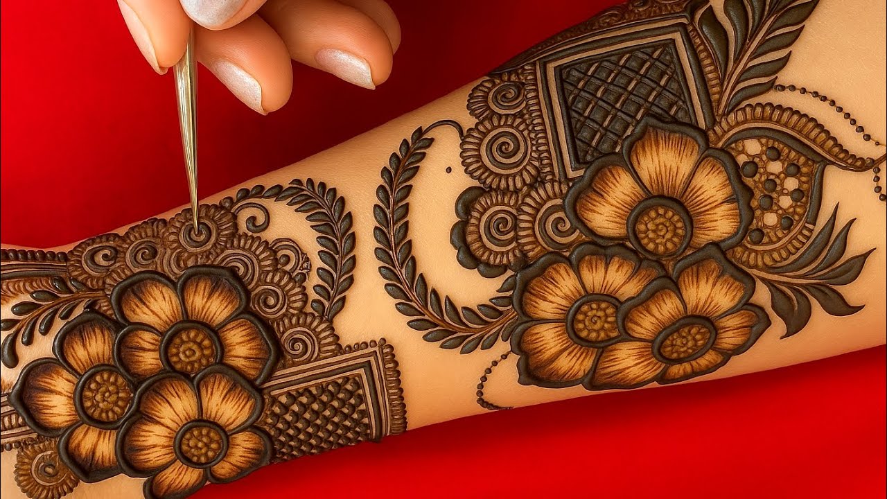 Flower Indo Arabic Mehndi Designs ||New Latest Eid Mehndi Designs ||Mehndi ki Design |Mehandi Design