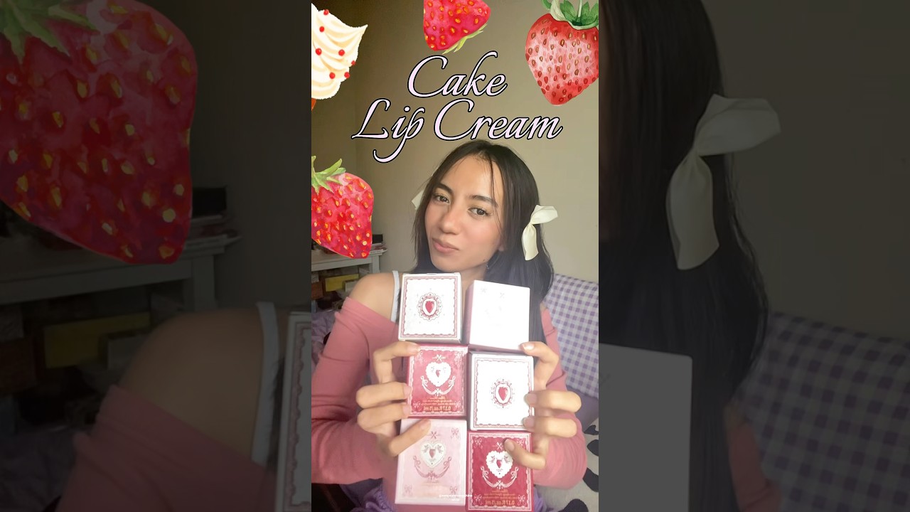 Flowerknows Strawberry Cupid Cake Lip Cream 🤭🍓
