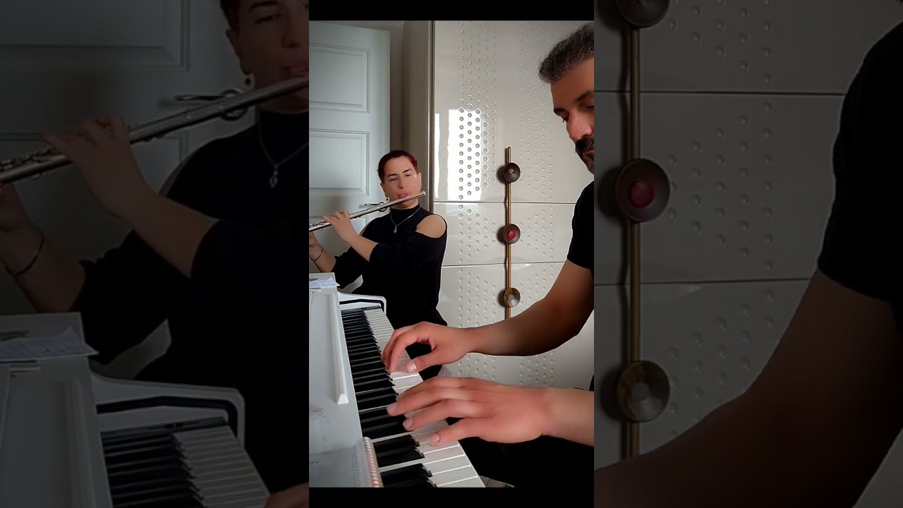 flut&piano BENİMLE EVLENİR MİSİN                #shorts #short #piano #pianomusic #müzik #flute