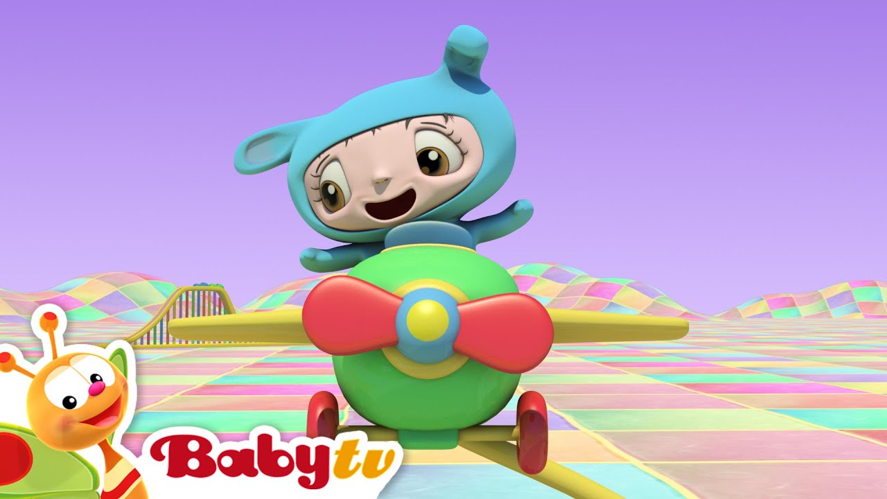 Fly in the Sky with Clouds ⛅​ Magical Playground 🎡✨ Cartoons @BabyTV