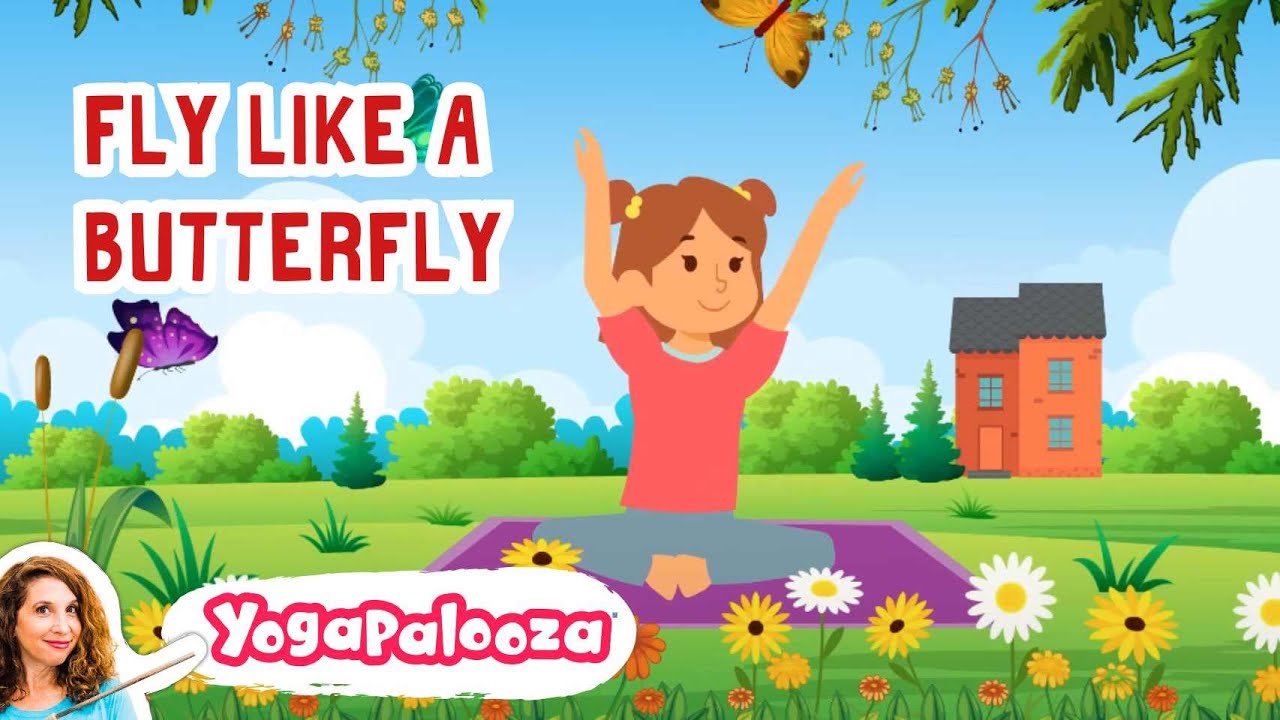 Fly Like a Butterfly-  Kids Yoga and Mindfulness with @yogapalooza