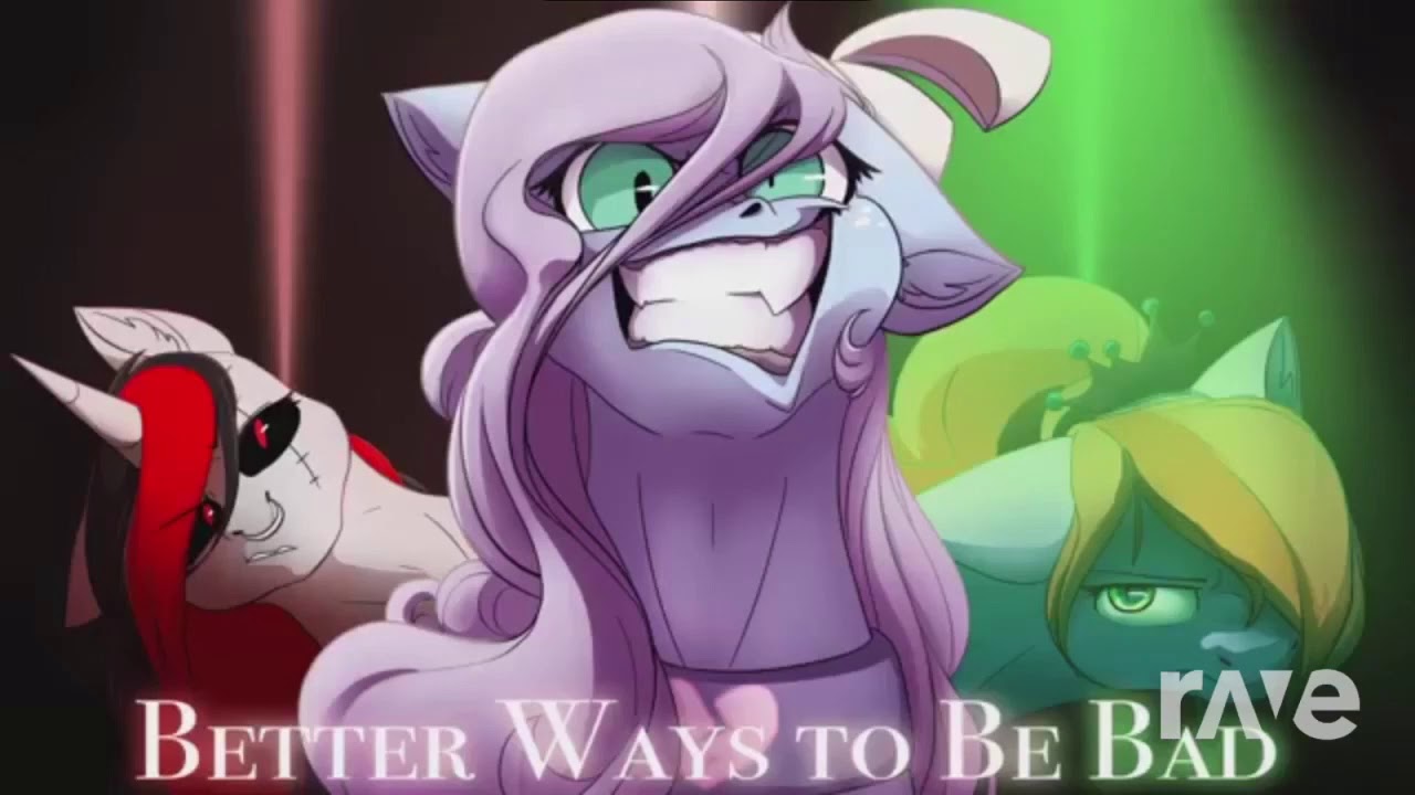 Fmg A Better Way To Be Bad Cover-Mlpfim Creeping Towards The Door & Flutter Rose 2020 Rave Inc.