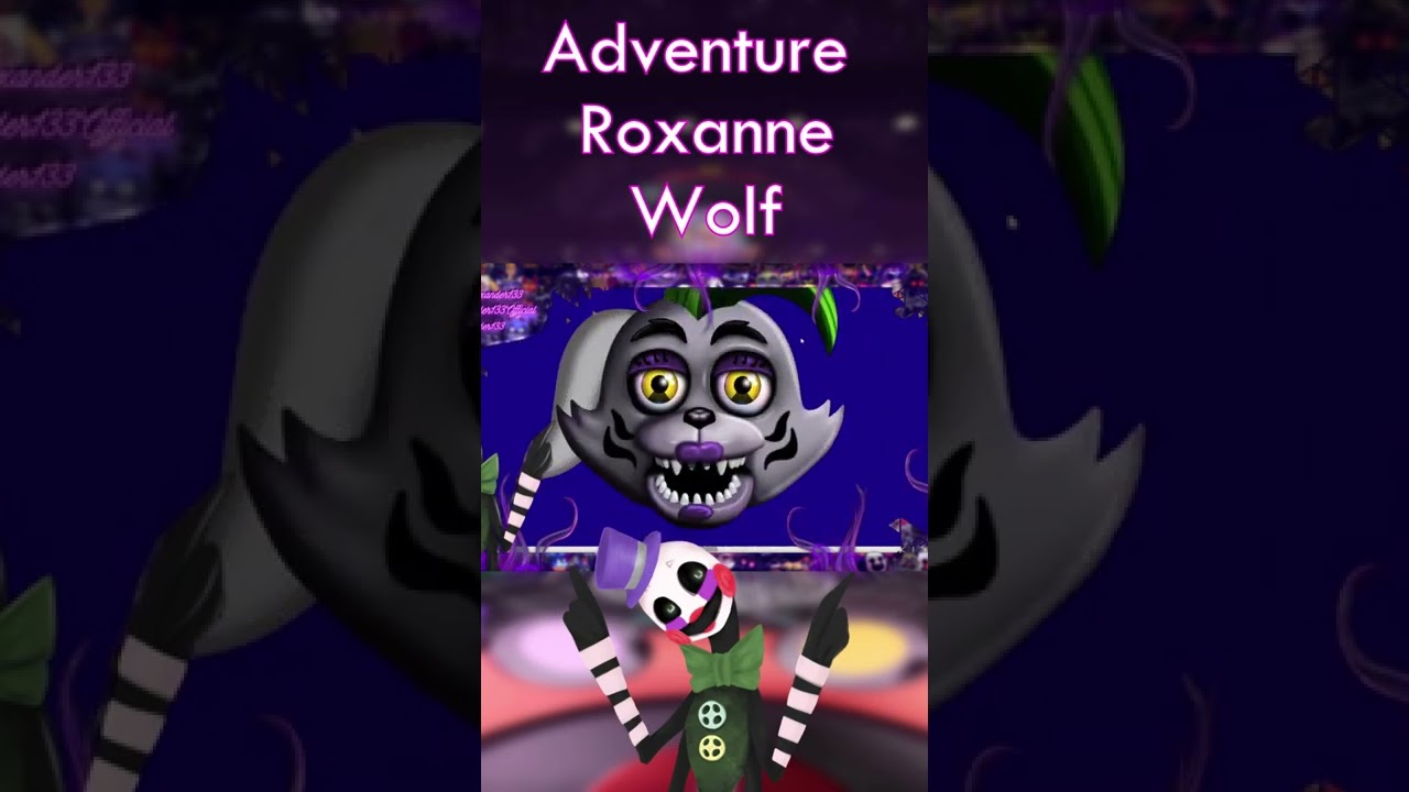 [FNAF | Speed Edit] Making Adventure Roxanne Wolf