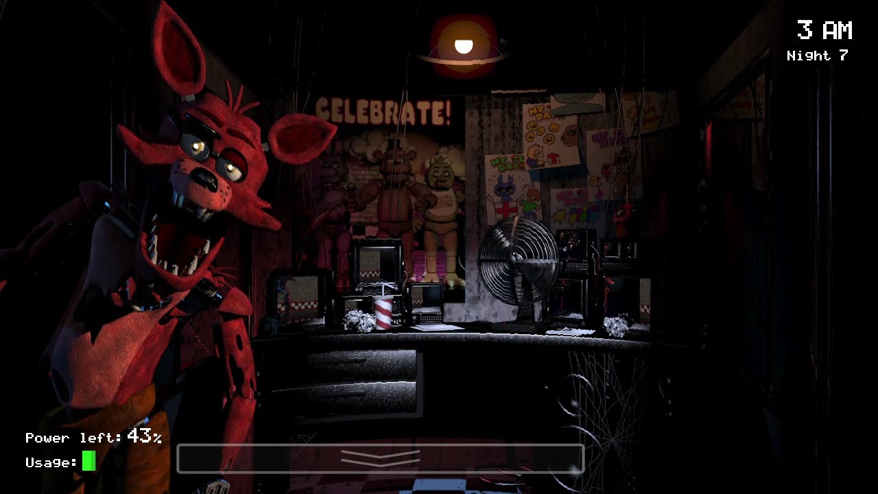 FNAF 1: Foxy Jumpscare