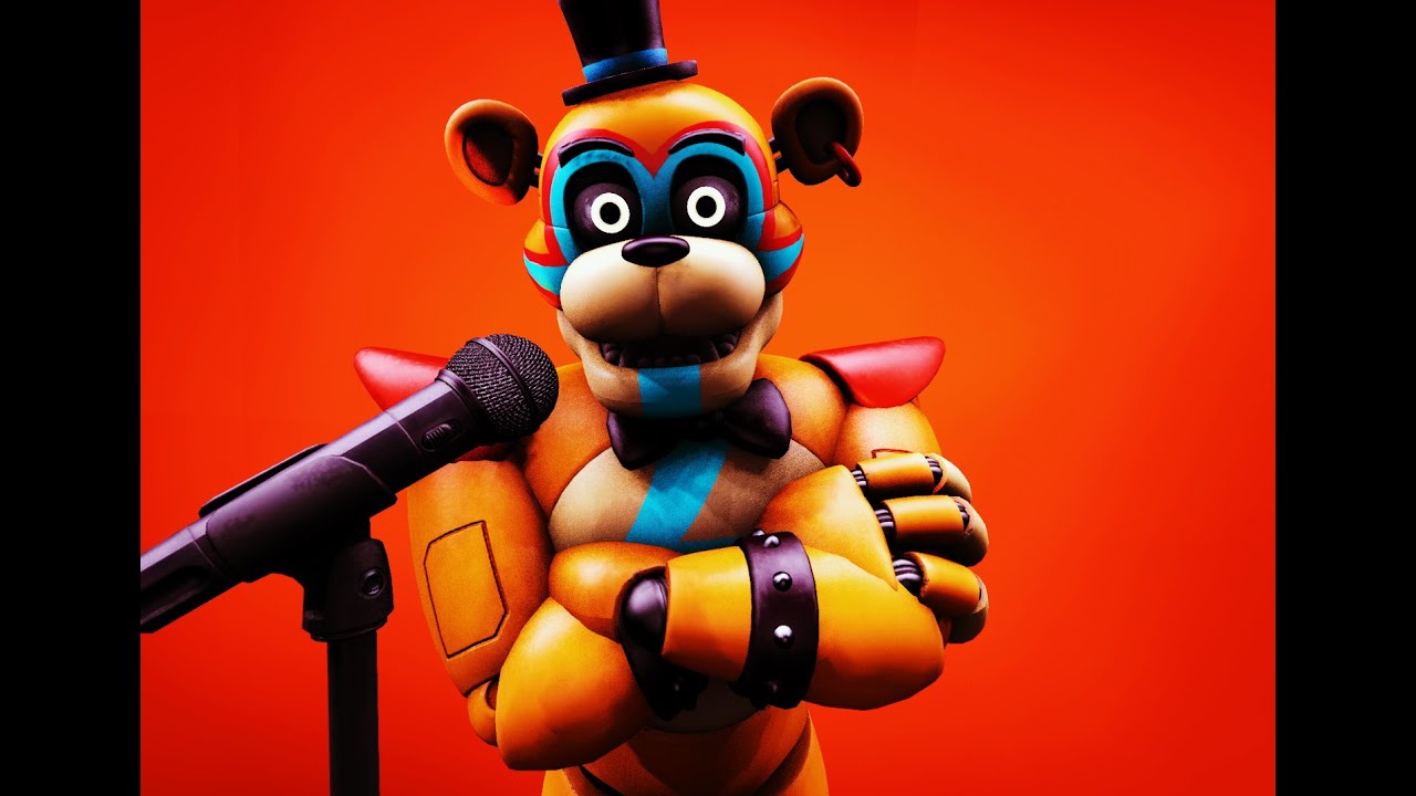 FNaF 1 Song Remix but Glamrock Freddy sing it (AI Sining)