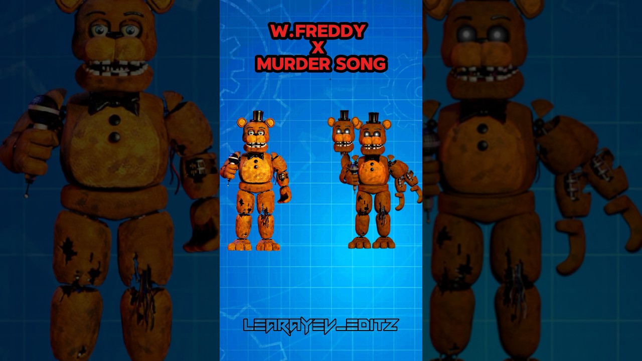Fnaf 2 X murder song edit ✍️,credits to @Jaze for vid, #fnaf #fnaf2 #FNAF-AR