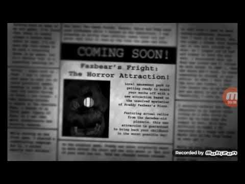 Fnaf 3-Premiere partie+ secrets
