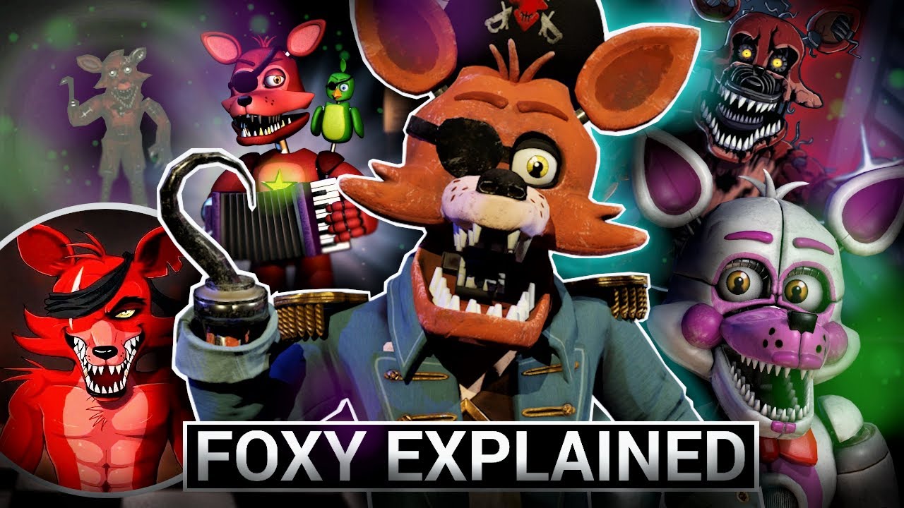 FNAF Animatronics Explained - FOXY (Five Nights at Freddy's Facts)