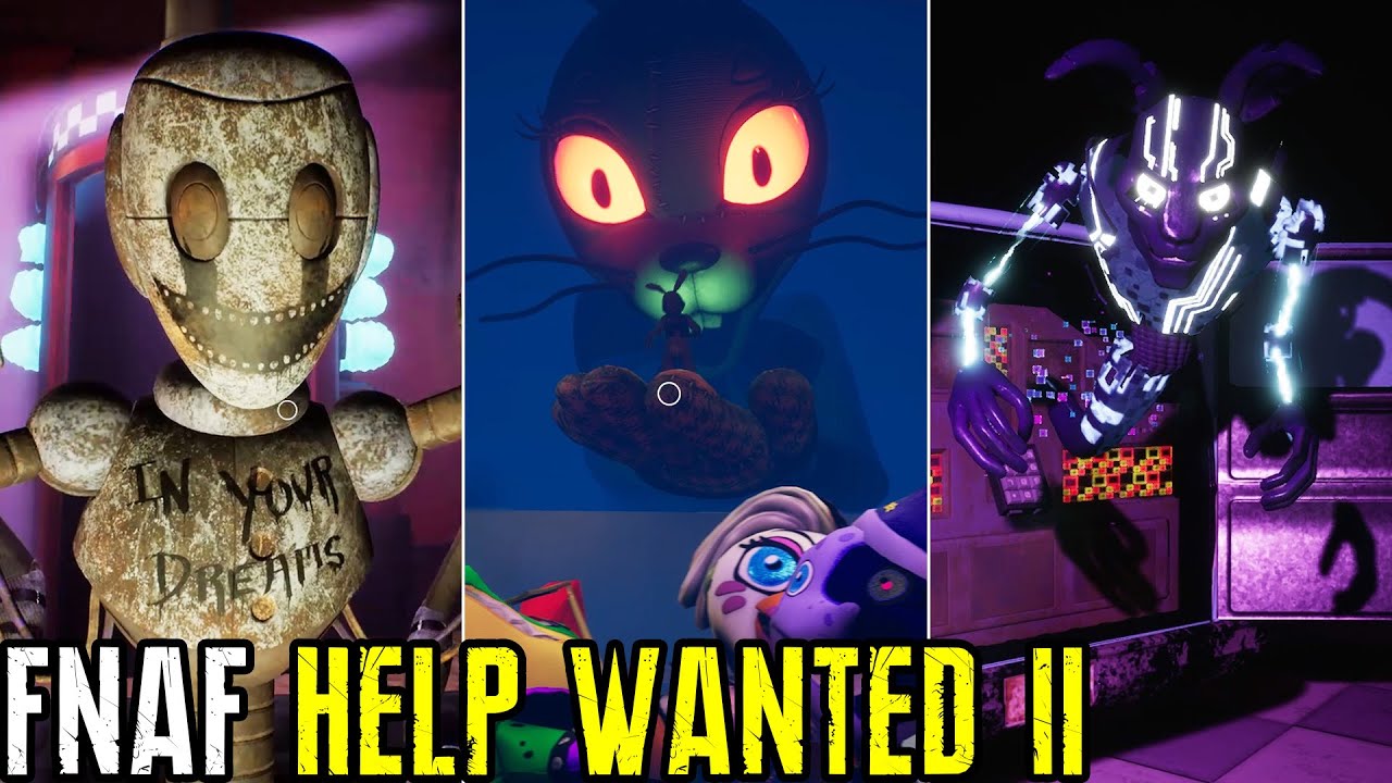FNAF Help Wanted 2 - All Endings (Mimic/Jackie Update)